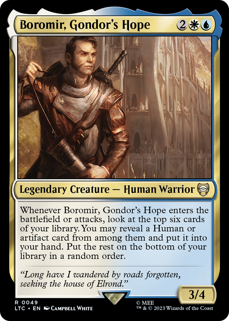 Boromir, Gondor's Hope [LTC-49]