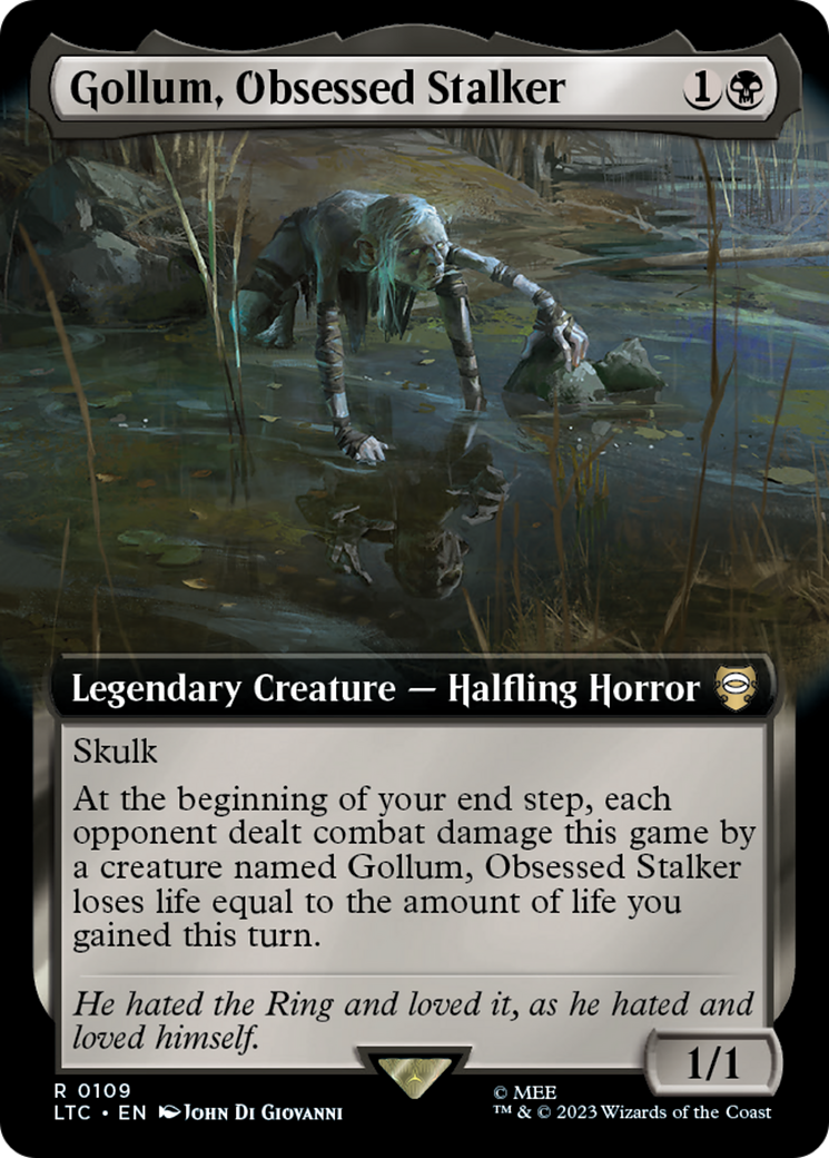 Gollum, Obsessed Stalker - Extended Art [LTC-109]