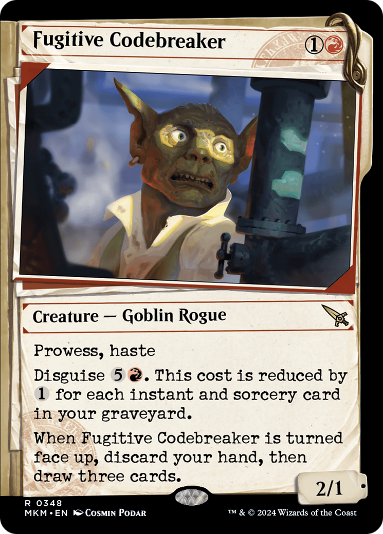 Fugitive Codebreaker - Dossier Showcase [MKM-348]