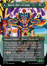 Huatli, Poet of Unity // Roar of the Fifth People - Borderless [LCI-339]