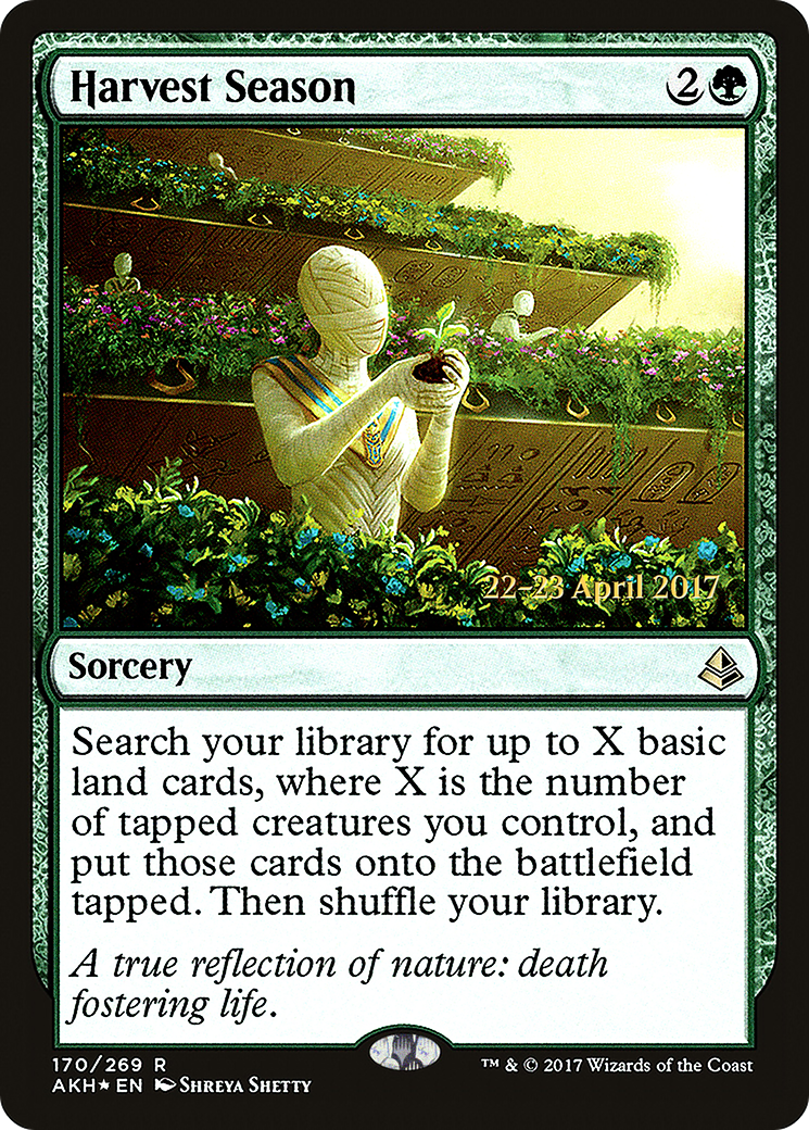 Harvest Season - Prerelease Promo [PAKH-170s]