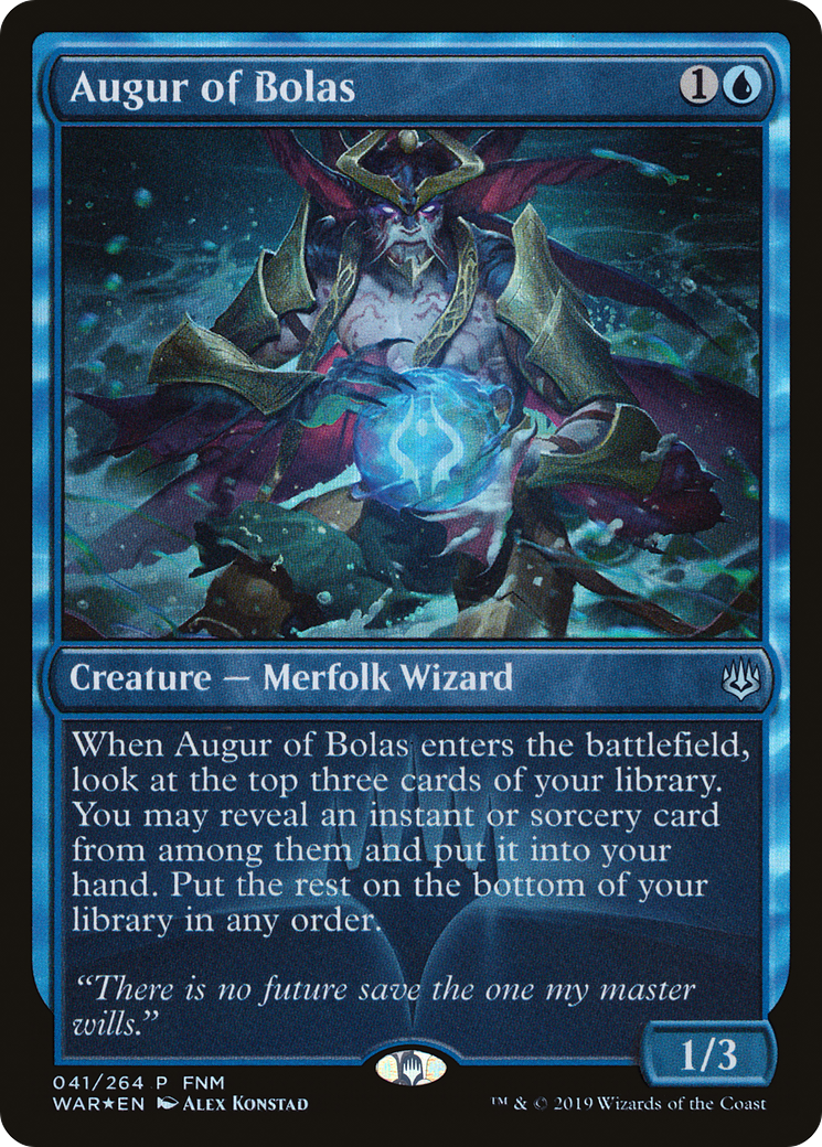 Augur of Bolas - Promo [PWAR-41]
