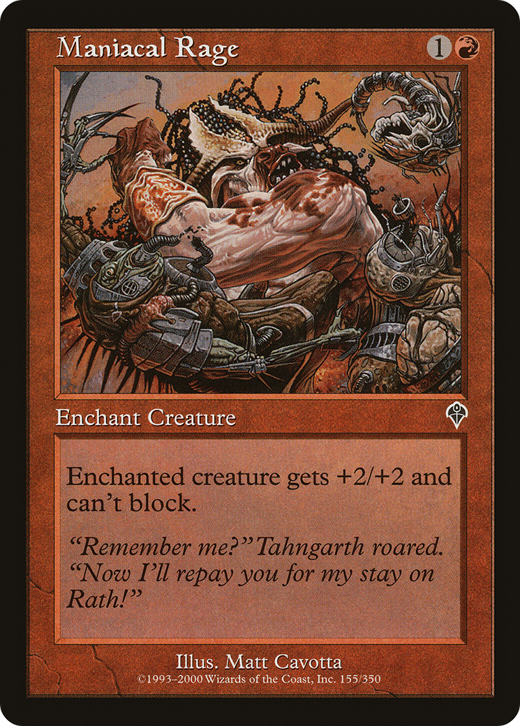 Maniacal Rage [INV-155]