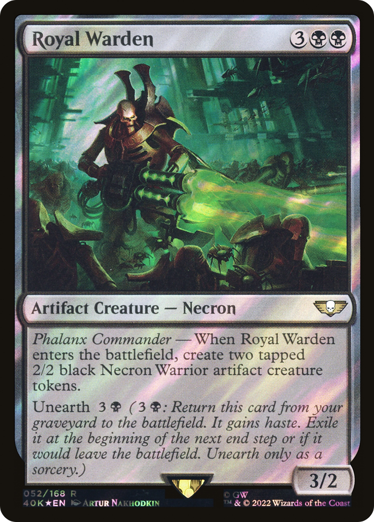 Royal Warden - Surge Foil [40K-52★]