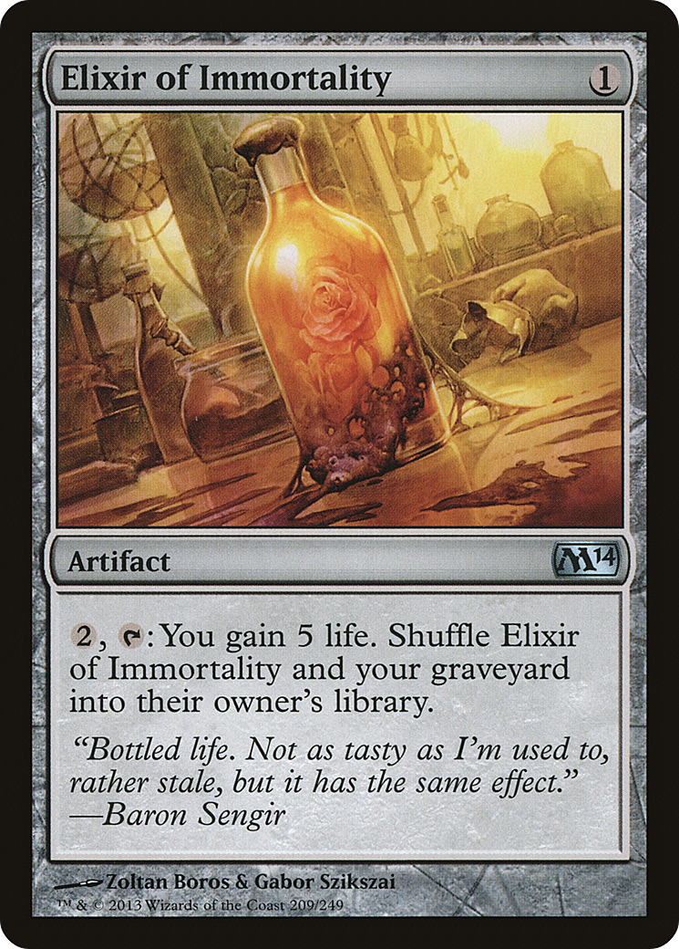 Elixir of Immortality [M14-209]