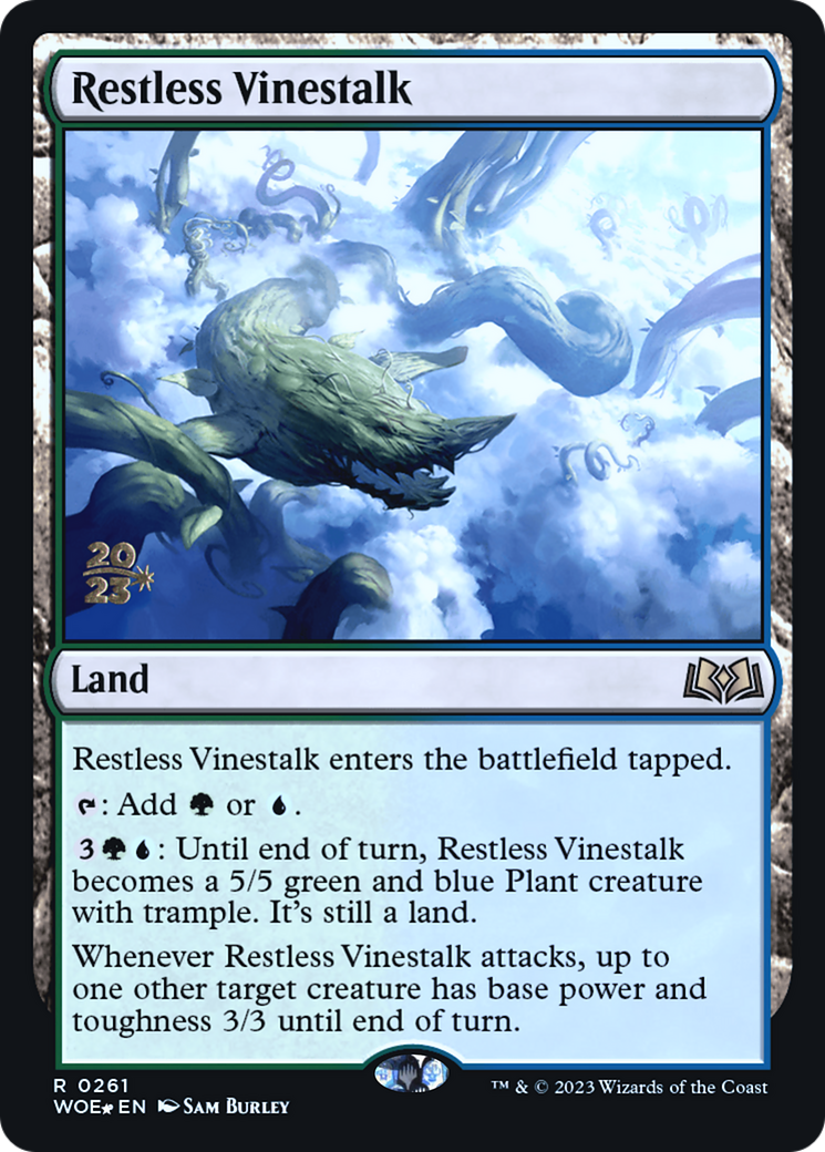 Restless Vinestalk - Prerelease Promo [PWOE-261s]