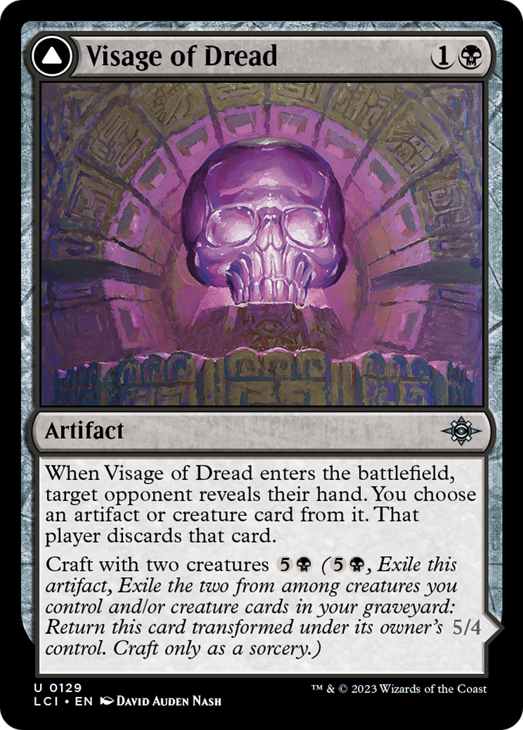 Visage of Dread // Dread Osseosaur [LCI-129]