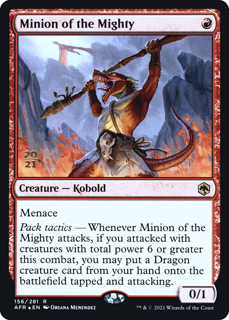 Minion of the Mighty - Prerelease Promo [PAFR-156s]