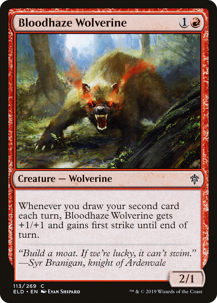 Bloodhaze Wolverine [ELD-113]