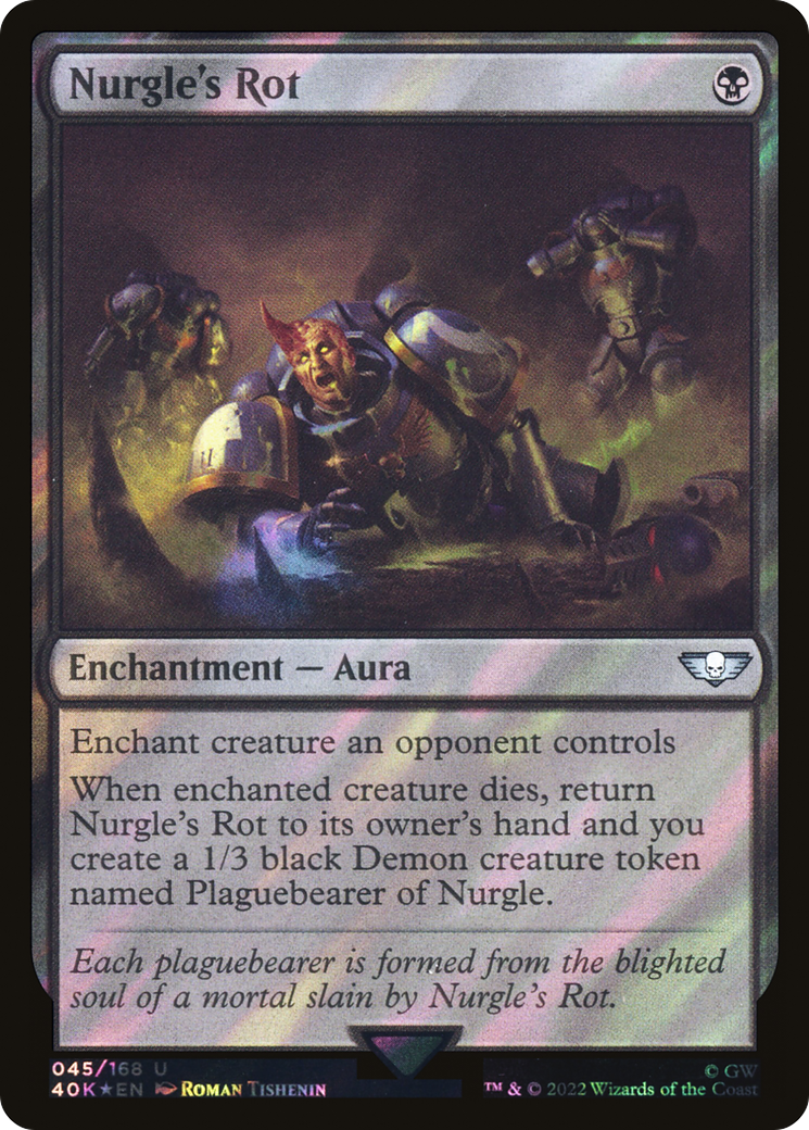 Nurgle's Rot - Surge Foil [40K-45★]