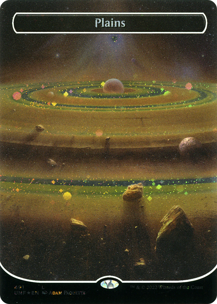 Plains - Galaxy Foil - Full Art [UNF-491]