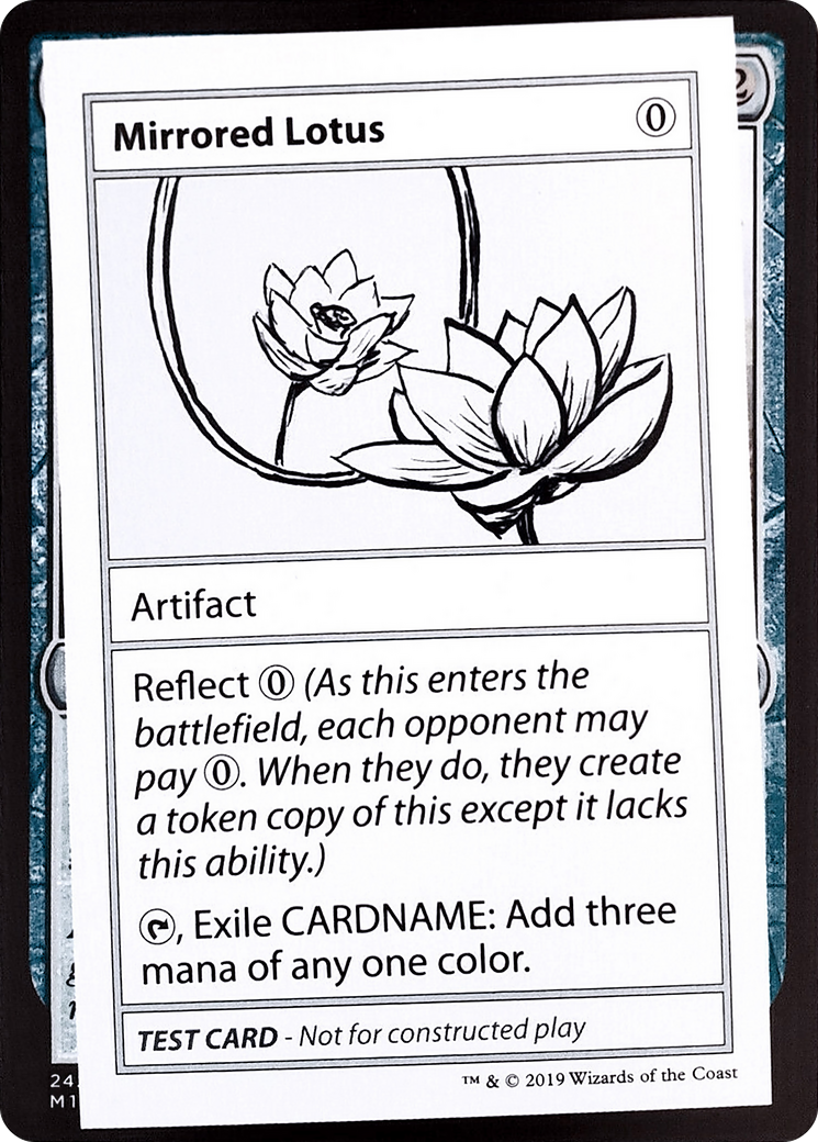 Mirrored Lotus [CMB2-107]