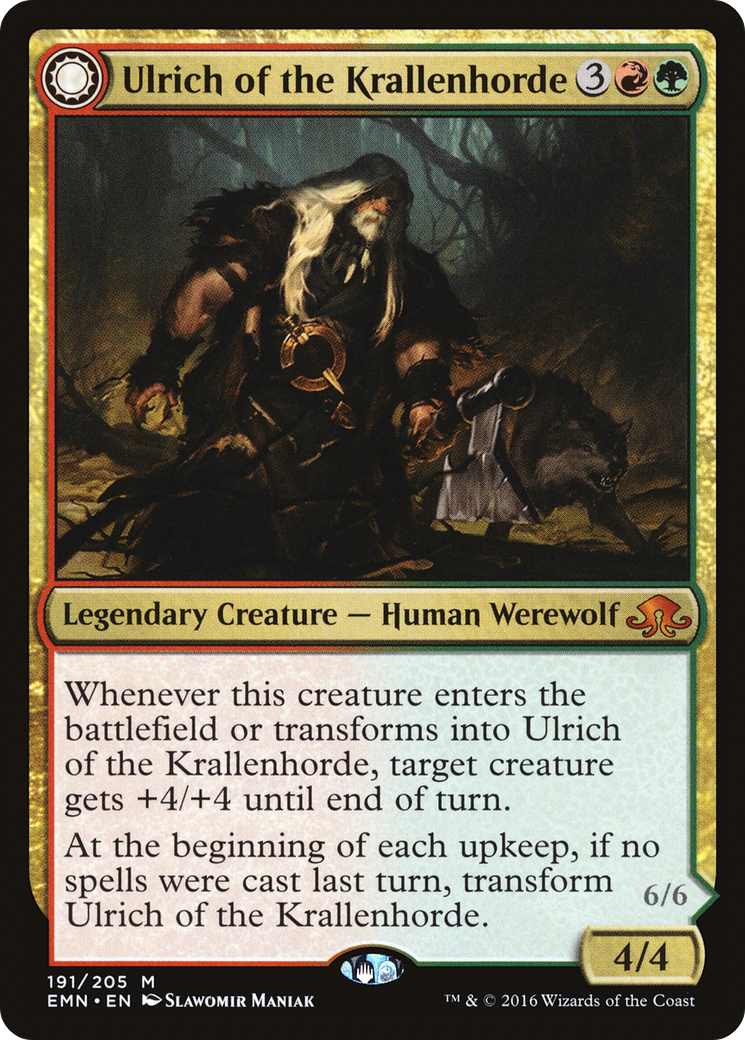 Ulrich of the Krallenhorde // Ulrich, Uncontested Alpha [EMN-191]