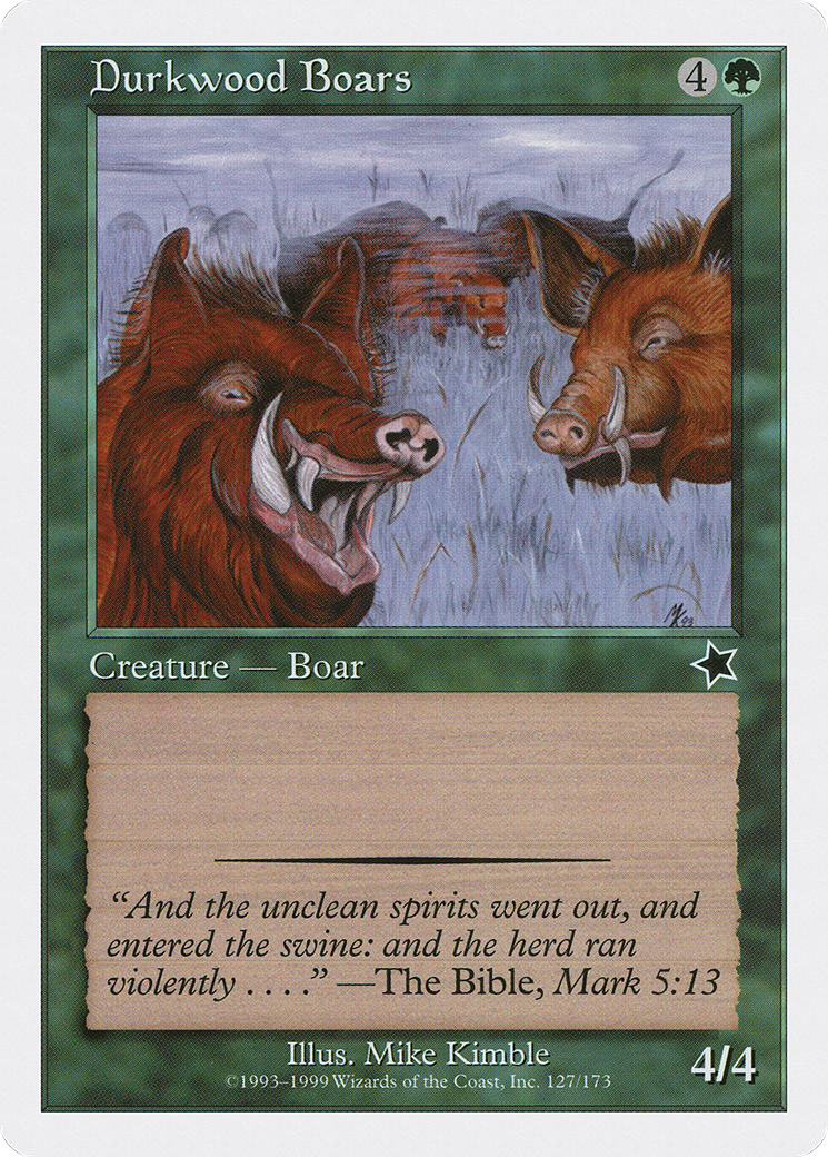 Durkwood Boars [S99-127]