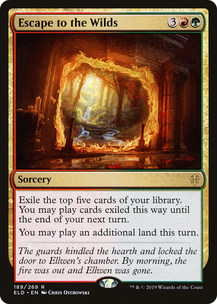 Escape to the Wilds [ELD-189]