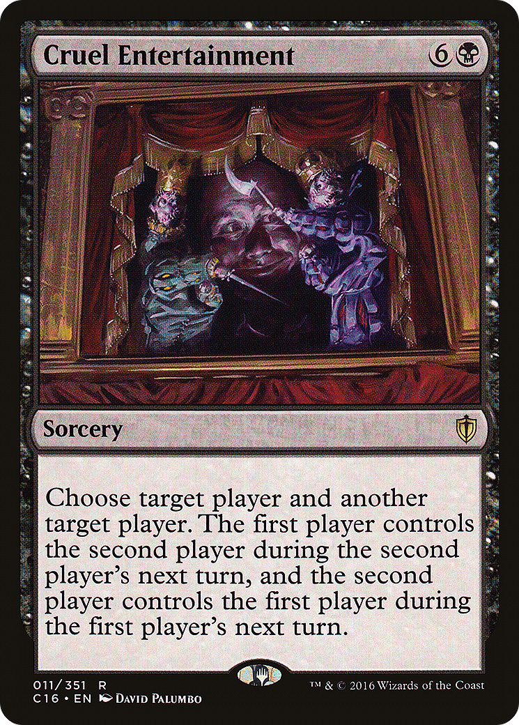Cruel Entertainment [C16-11]