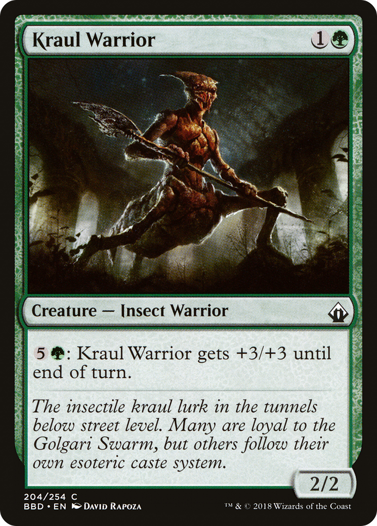 Kraul Warrior [BBD-204]