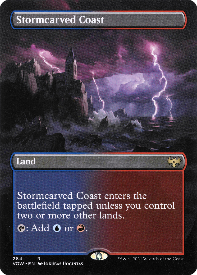 Stormcarved Coast - Borderless - Full Art [VOW-284]