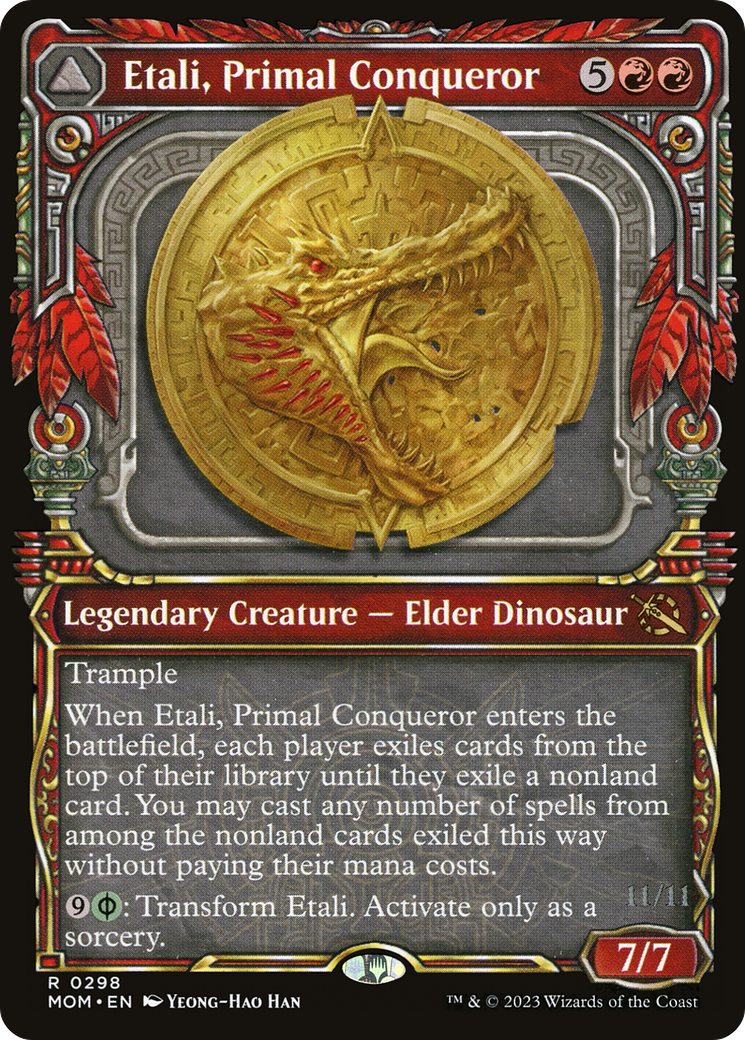 Etali, Primal Conqueror // Etali, Primal Sickness - Showcase [MOM-298]