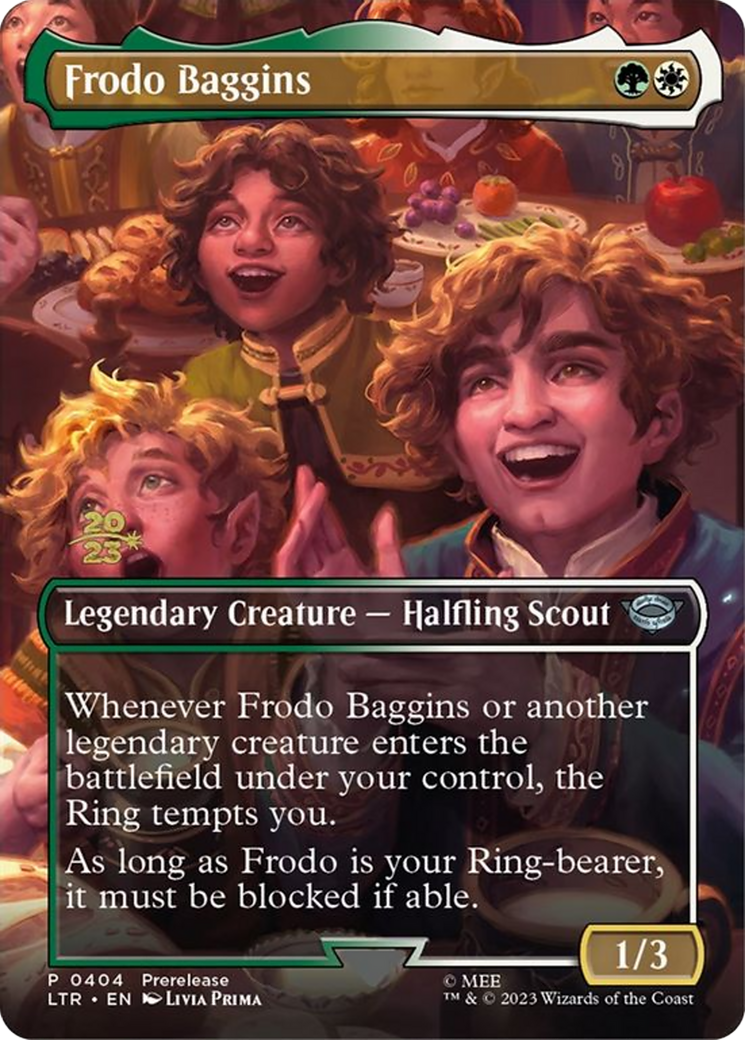 Frodo Baggins - Borderless - Prerelease Promo [PLTR-404s]