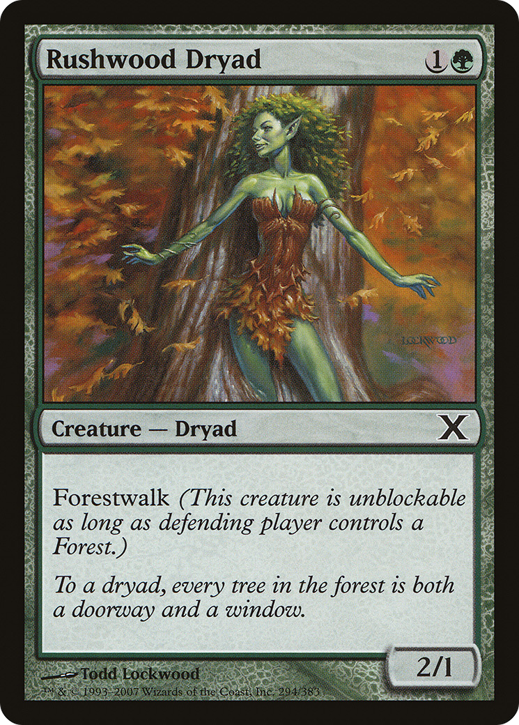 Rushwood Dryad [10E-294]