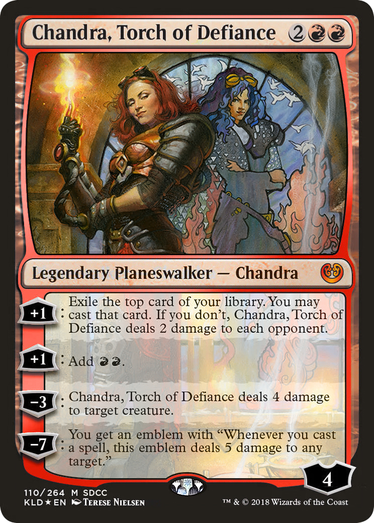 Chandra, Torch of Defiance - Promo [PS18-110]