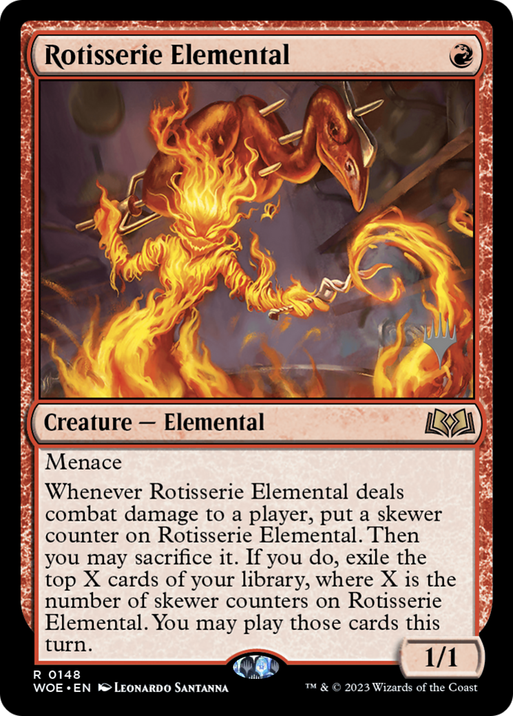 Rotisserie Elemental - Promo Pack [PWOE-148p]