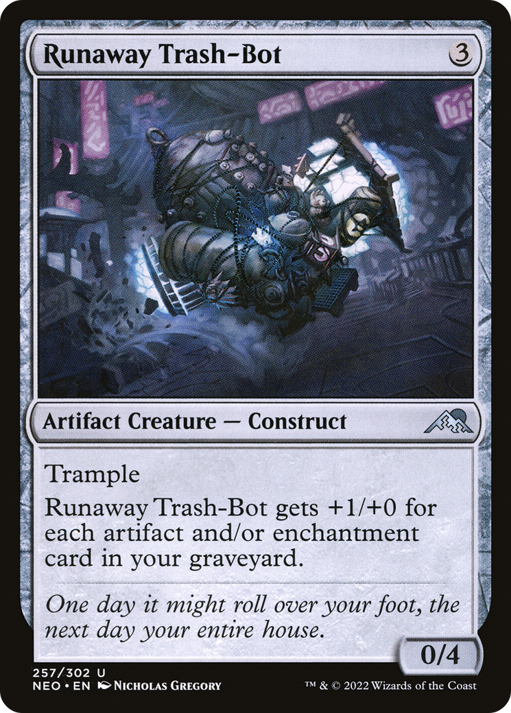 Runaway Trash-Bot [NEO-257]