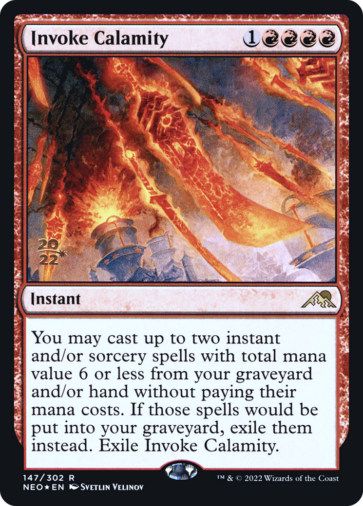 Invoke Calamity - Prerelease Promo [PNEO-147s]