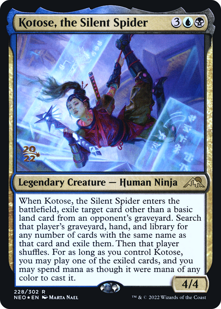 Kotose, the Silent Spider - Prerelease Promo [PNEO-228s]