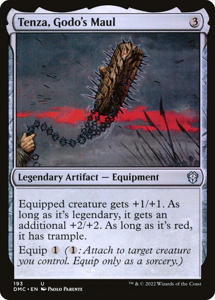 Tenza, Godo's Maul [DMC-193]