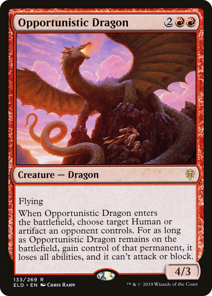 Opportunistic Dragon [ELD-133]