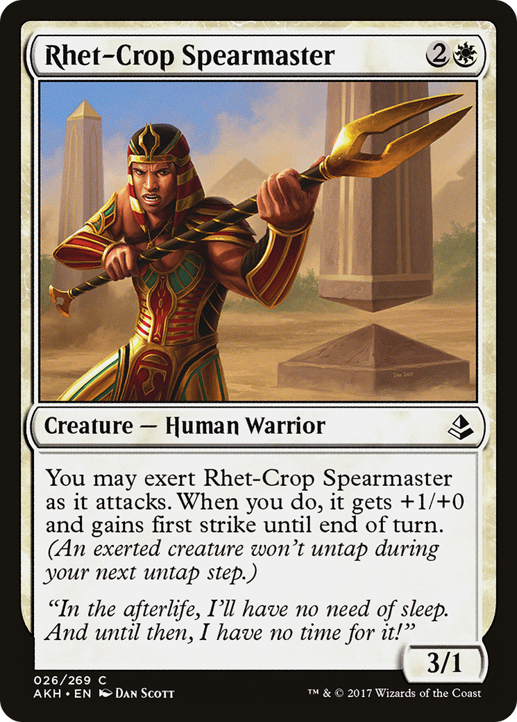 Rhet-Crop Spearmaster [AKH-26]