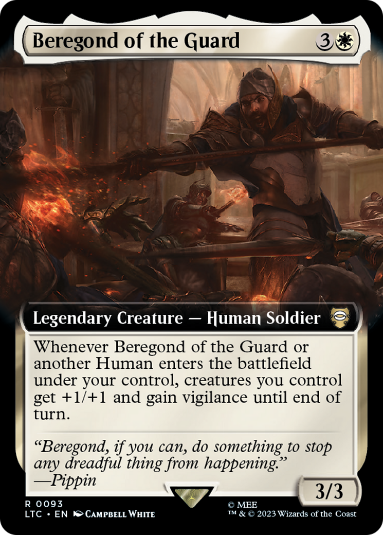 Beregond of the Guard - Extended Art [LTC-93]