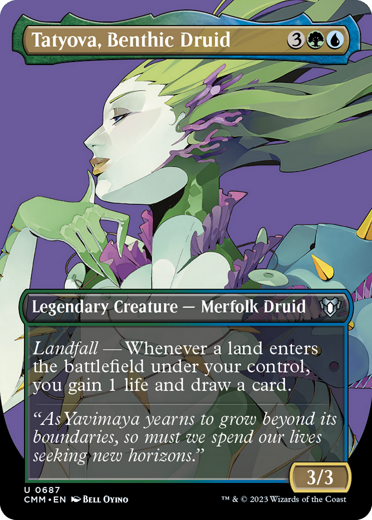 Tatyova, Benthic Druid - Borderless [CMM-687]