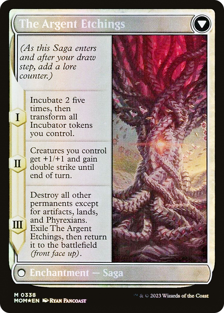 Elesh Norn // The Argent Etchings - Borderless - Serialized - Full Art [MOM-338]