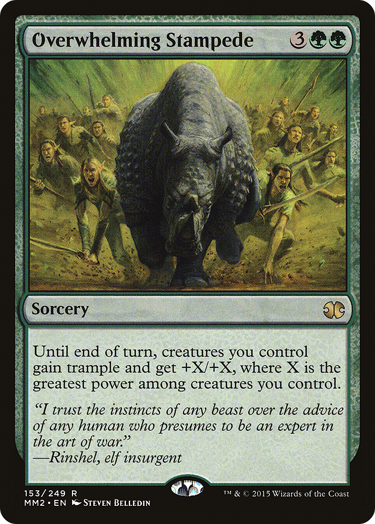 Overwhelming Stampede [MM2-153]
