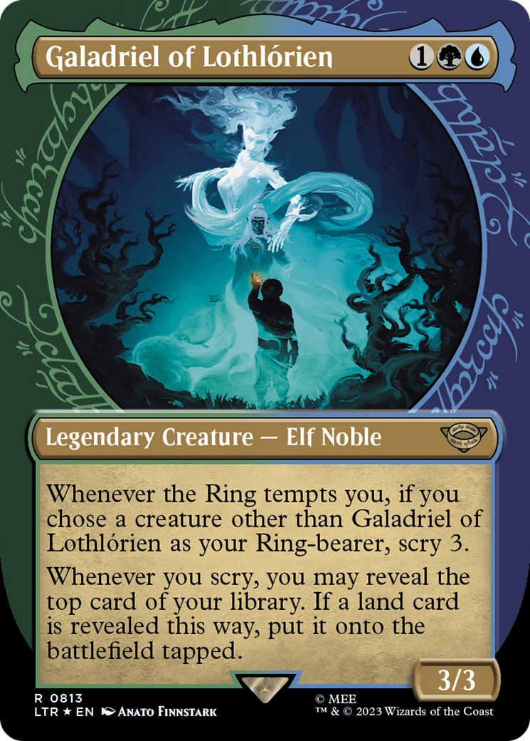 Galadriel of Lothlórien - Borderless - Showcase - Surge Foil [LTR-813]