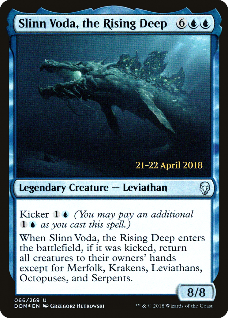 Slinn Voda, the Rising Deep - Prerelease Promo [PDOM-66s]