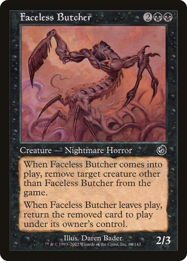 Faceless Butcher [TOR-60]