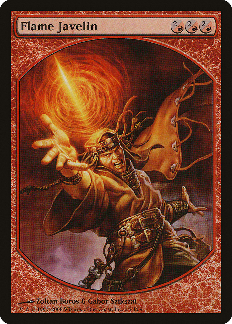 Flame Javelin - Full Art - Promo [P09-2]