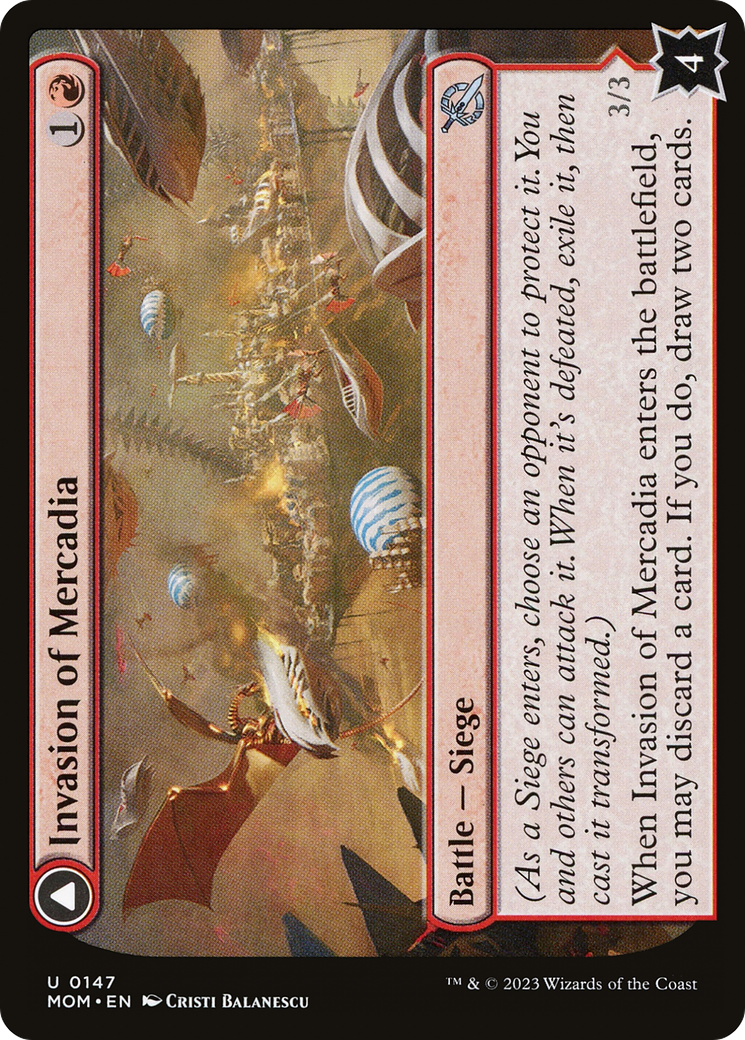 Invasion of Mercadia // Kyren Flamewright [MOM-147]