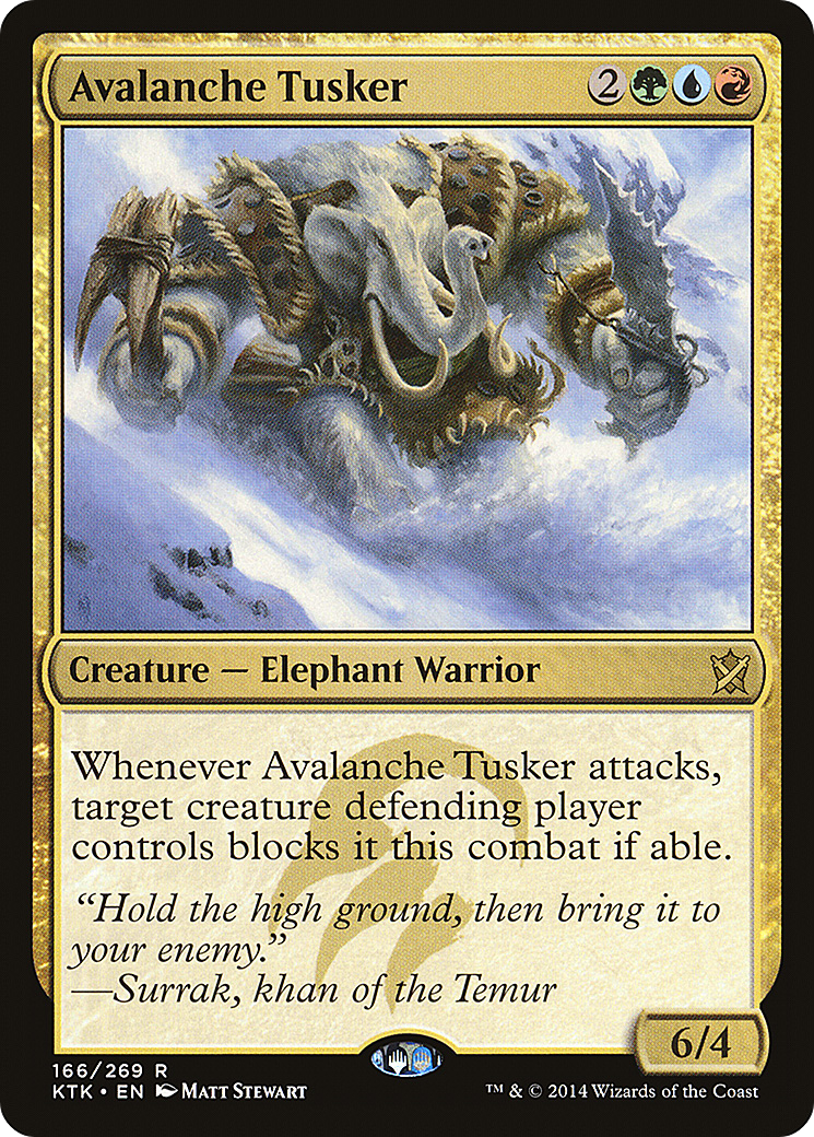 Avalanche Tusker [KTK-166]