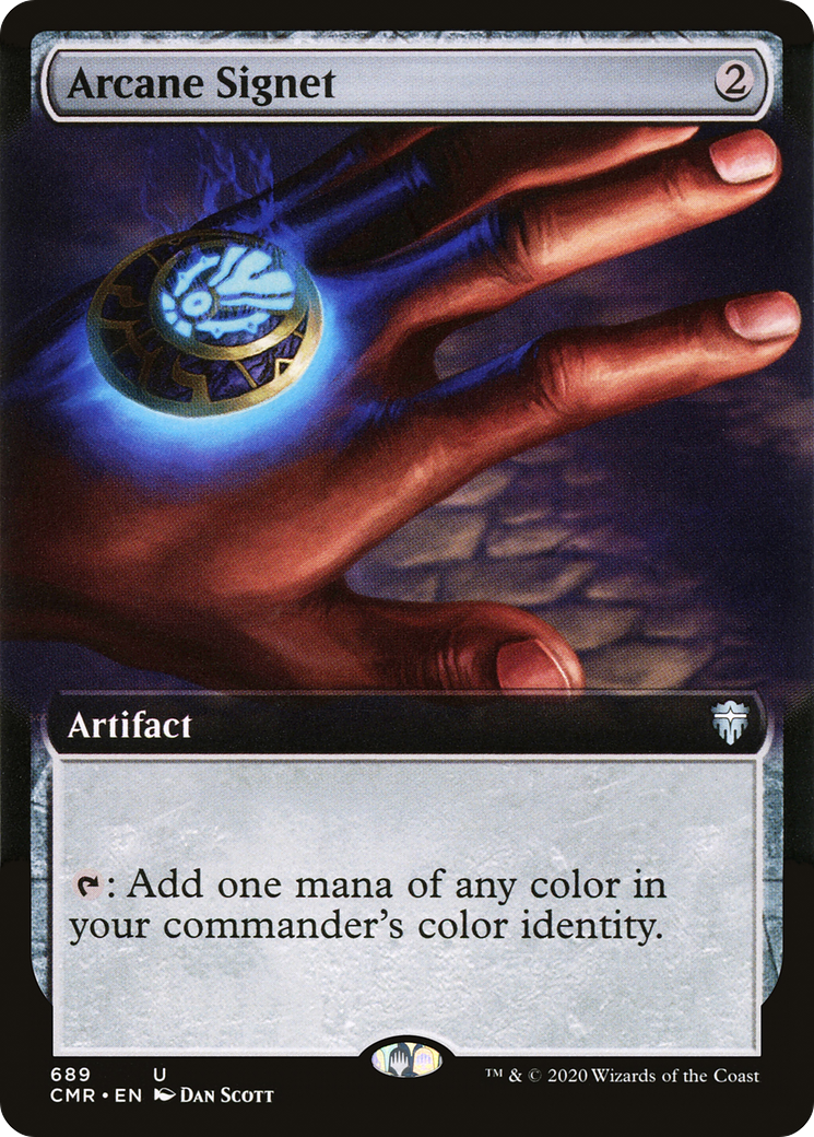 Arcane Signet - Extended Art [CMR-689]
