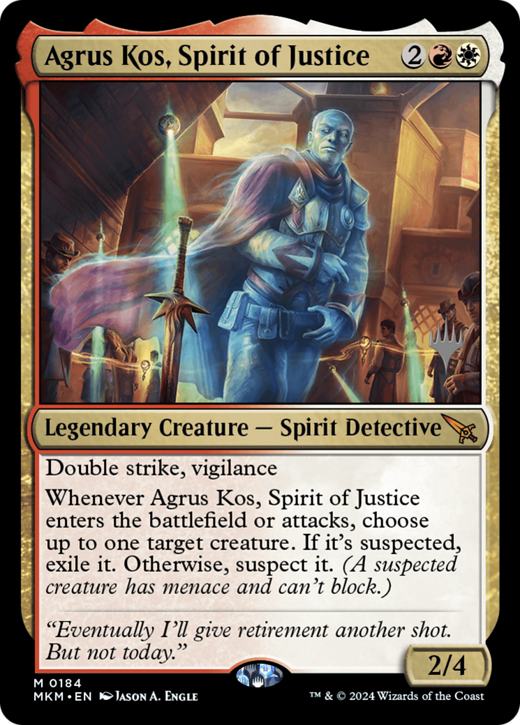 Agrus Kos, Spirit of Justice - Promo Pack [PMKM-184p]