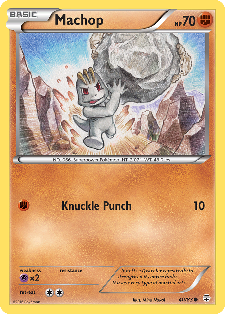 Machop [G1-40]