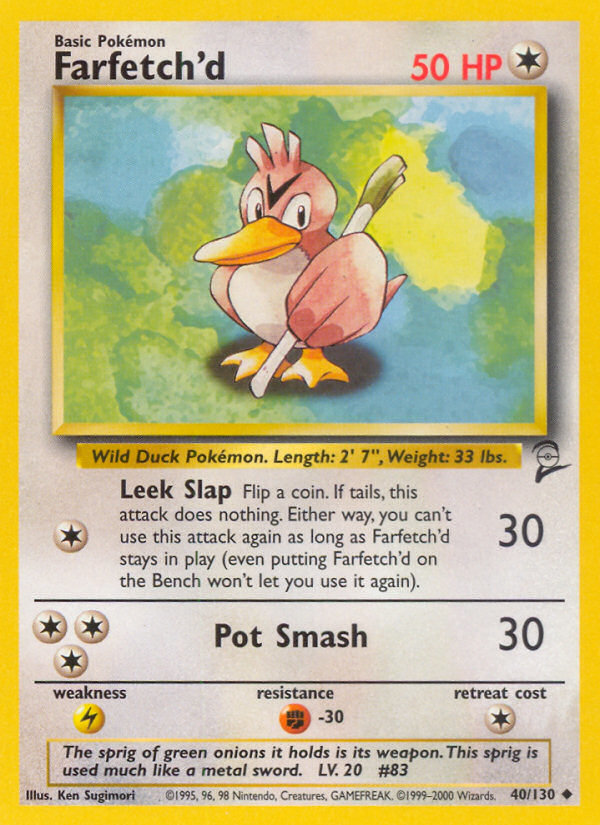 Farfetch'd [BASE4-40]