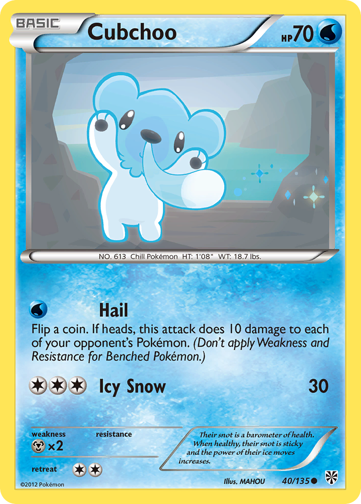 Cubchoo [BW8-40]