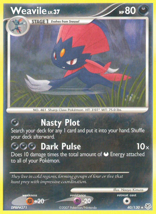 Weavile [DP1-40]