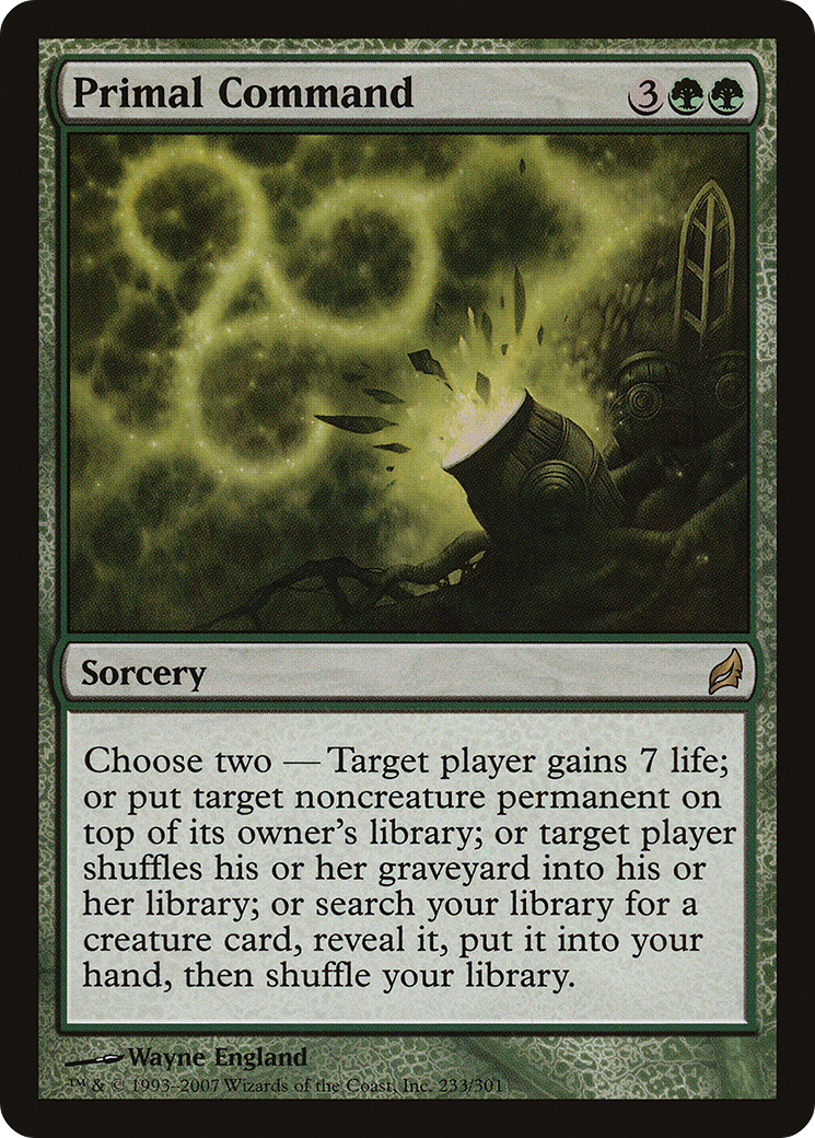 Primal Command [LRW-233]